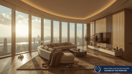 Wohnzimmer am Morgen