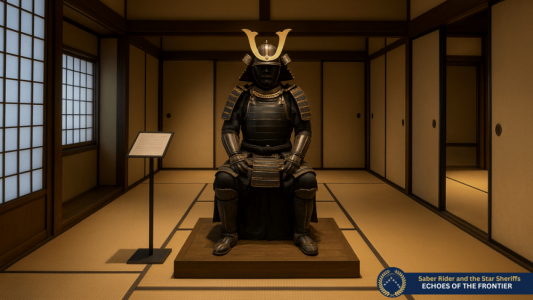 Restaurierte Feldrüstung Sei TeiShogun