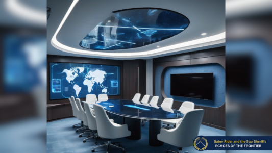 Cpt. Hikaris Büro Meetingraum